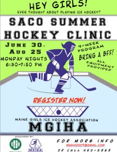 Saco Ice Hockey Clinic